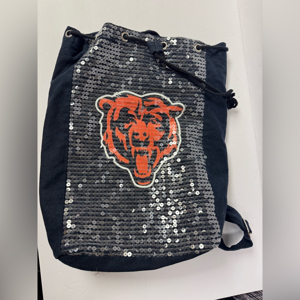 Forever Collectibles Bears Sequin Satchel